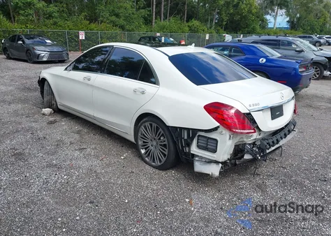 2015 Mercedes-Benz S 550 from USA, damaged, VIN WDDUG8CB0FA156184
